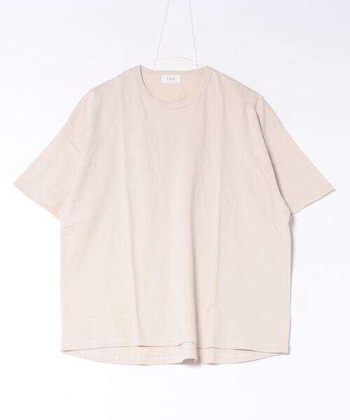 FOV(フォブ)の「FOV/フォブ PLAIN Tシャツ(Tシャツ/カットソー・レディース・ホワイト/ベージュ系その他/ピンク/チャコールグレー/サックスブルー/ブラック・F)」の4枚目の写真