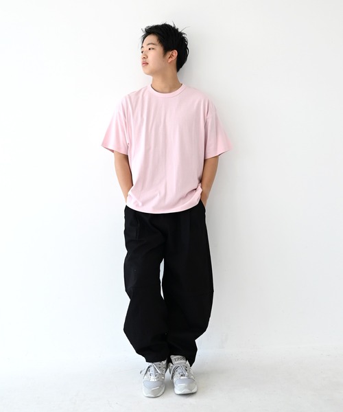 FOV(フォブ)の「FOV/フォブ PLAIN Tシャツ(Tシャツ/カットソー・レディース・ホワイト/ベージュ系その他/ピンク/チャコールグレー/サックスブルー/ブラック・F)」の7枚目の写真