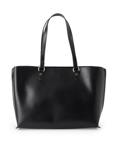 SHOO・LA・RUE（シューラルー）の「【A4】サイド配色トートバッグ（トートバッグ・レディース・アイボリー/ブラック/ブラウン系その他・00）」の22枚目の写真