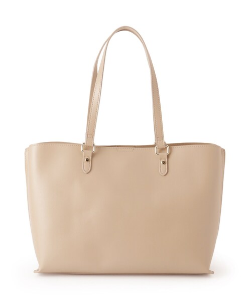 SHOO・LA・RUE（シューラルー）の「【A4】サイド配色トートバッグ（トートバッグ・レディース・アイボリー/ブラック/ブラウン系その他・00）」の11枚目の写真