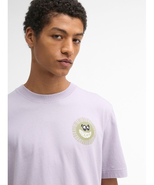 Barbour(バブアー)の「Westbury リラックス グラフィックTシャツ(Tシャツ/カットソー・メンズ・ベージュ/パープル・SMALL/MEDIUM/LARGE)」の12枚目の写真