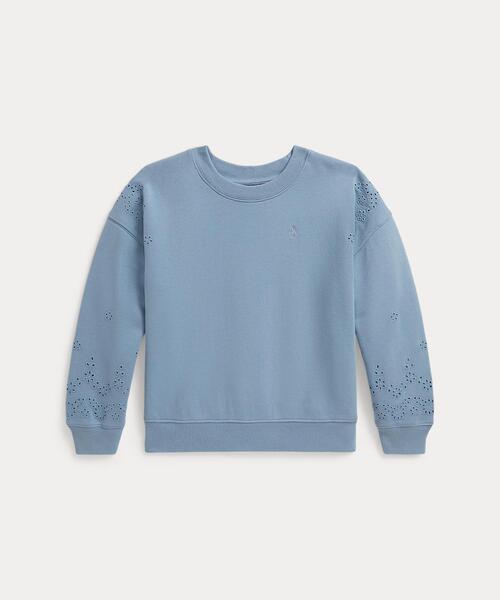 アイレット フレンチ テリー スウェットシャツ（スウェット）｜POLO