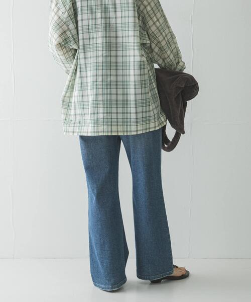 URBAN RESEARCH(アーバンリサーチ)の「『3サイズ展開』綿麻デニムストレートパンツ(デニムパンツ・レディース・ホワイト/ブルー・38/36/40)」の14枚目の写真