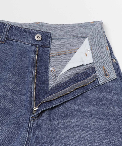 URBAN RESEARCH（アーバンリサーチ）の「綿麻デニムストレートパンツ（デニムパンツ・レディース・ホワイト/ブルー・38/36/40）」の9枚目の写真