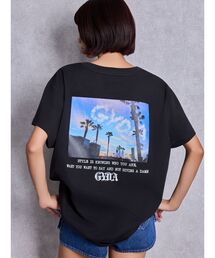 GYDA（ジェイダ）の「LA GYDA CLOUD PHOTO BIG Tシャツ（Tシャツ/カットソー）」