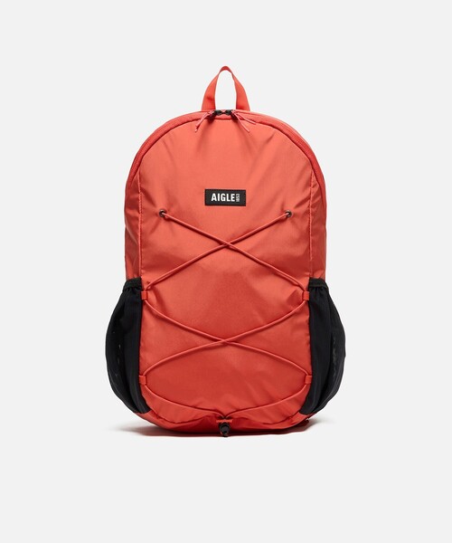 AIGLE(エーグル)の「撥水 ライト&コンパクト パッカブルバックパック 20L(バックパック/リュック・レディース・オレンジ/ホワイト/ダークネイビー/ダークブルー・FREE)」の8枚目の写真
