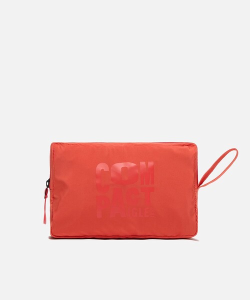 AIGLE(エーグル)の「撥水 ライト&コンパクト パッカブルバックパック 20L(バックパック/リュック・レディース・オレンジ/ホワイト/ダークネイビー/ダークブルー・FREE)」の11枚目の写真