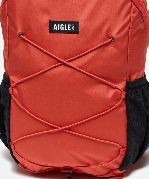 AIGLE(エーグル)の「撥水 ライト&コンパクト パッカブルバックパック 20L(バックパック/リュック・レディース・オレンジ/ホワイト/ダークネイビー/ダークブルー・FREE)」の13枚目の写真