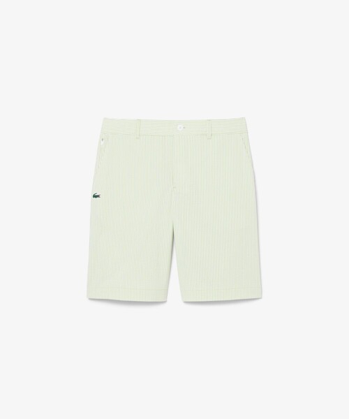 LACOSTE(ラコステ)の「UVカット ウルトラドライ シアサッカーゴルフショーツ(その他パンツ・メンズ・ライトグリーン・44/42/40)」の5枚目の写真