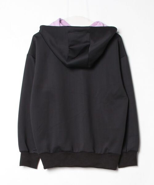 marie claire bis(マリクレール ビス)の「marie claire/bis UV配色カラー立体フードデザイントップス(パーカー・レディース・ブラック/その他・LARGE/LL/3L)」の3枚目の写真