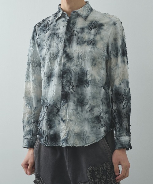 TAAKK(ターク)の「【TAAKK/ターク】Regular Shirt(シャツ/ブラウス・メンズ・ピンク/ブラック・2/3)」の2枚目の写真