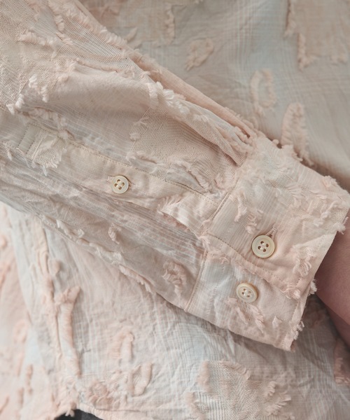 TAAKK(ターク)の「【TAAKK/ターク】Regular Shirt(シャツ/ブラウス・メンズ・ピンク/ブラック・2/3)」の5枚目の写真