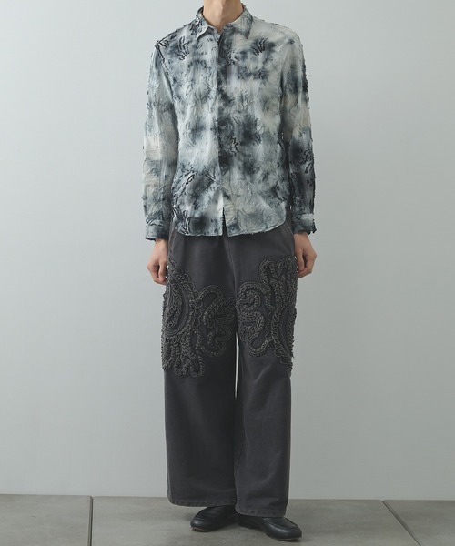 TAAKK(ターク)の「【TAAKK/ターク】Regular Shirt(シャツ/ブラウス・メンズ・ピンク/ブラック・2/3)」の15枚目の写真