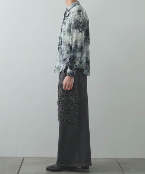 TAAKK(ターク)の「【TAAKK/ターク】Regular Shirt(シャツ/ブラウス・メンズ・ピンク/ブラック・2/3)」の14枚目の写真