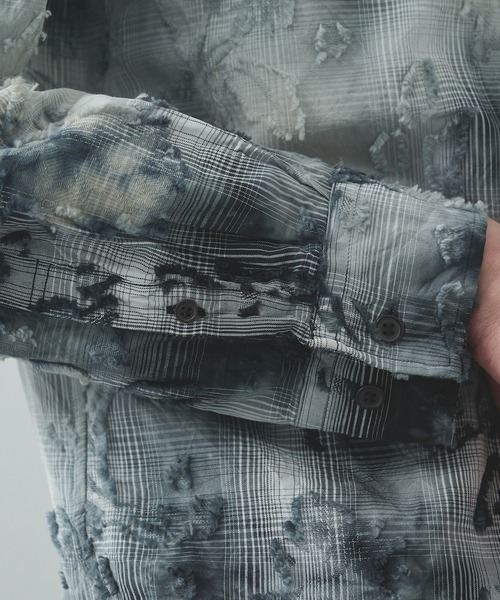 TAAKK(ターク)の「【TAAKK/ターク】Regular Shirt(シャツ/ブラウス・メンズ・ピンク/ブラック・2/3)」の11枚目の写真