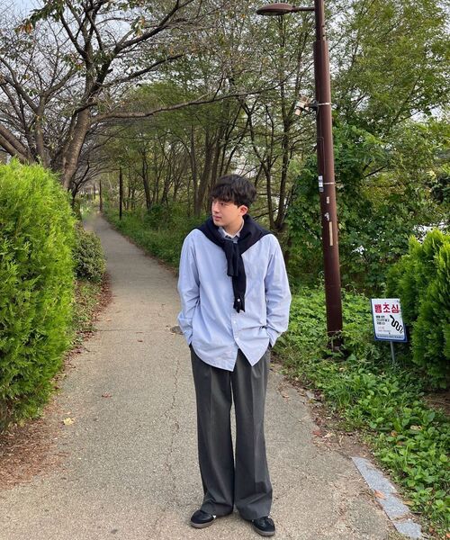 UNION BLUE(ユニオンブルー)の「LAUNDRY SHIRT (SKY BLUE)(シャツ/ブラウス・メンズ・その他・LARGE/MEDIUM/SMALL/X-LARGE/XX-LARGE)」の12枚目の写真