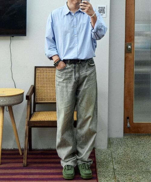 UNION BLUE(ユニオンブルー)の「LAUNDRY SHIRT (SKY BLUE)(シャツ/ブラウス・メンズ・その他・LARGE/MEDIUM/SMALL/X-LARGE/XX-LARGE)」の16枚目の写真