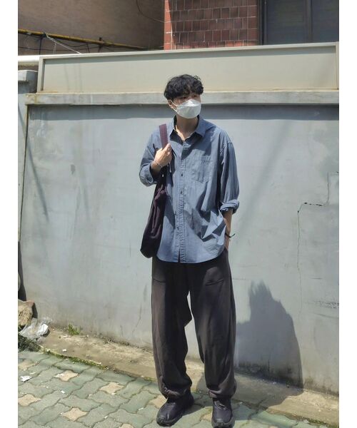 UNION BLUE(ユニオンブルー)の「LAUNDRY SHIRT (SKY BLUE)(シャツ/ブラウス・メンズ・その他・LARGE/MEDIUM/SMALL/X-LARGE/XX-LARGE)」の21枚目の写真