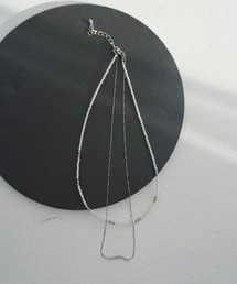 et.UNiVER（エトユニベール）の「Two styling short Necklace（ネックレス）」