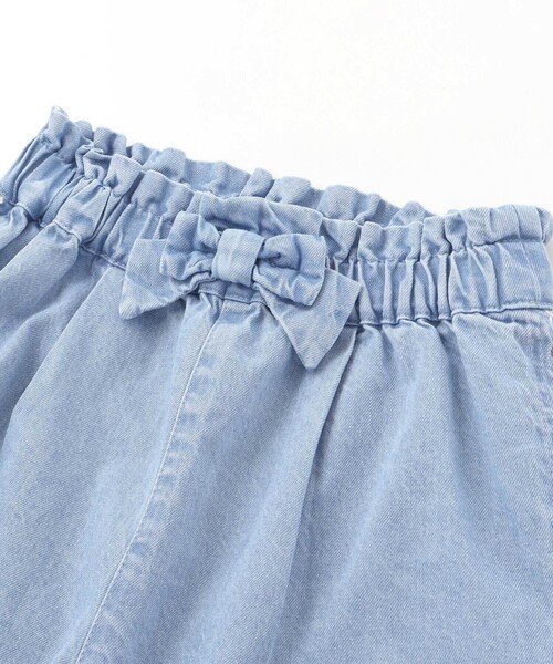 SLAP SLIP(スラップスリップ)の「スカラップ7分丈デニム&ツイルパンツ(90~130cm)(その他パンツ・キッズ・ピンク/ブルー・100cm/110cm/130cm/120cm/90cm)」の8枚目の写真