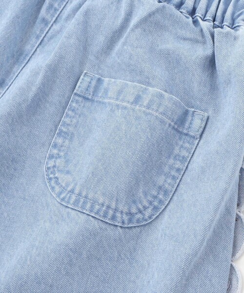 SLAP SLIP(スラップスリップ)の「スカラップ7分丈デニム&ツイルパンツ(90~130cm)(その他パンツ・キッズ・ピンク/ブルー・100cm/110cm/130cm/120cm/90cm)」の10枚目の写真