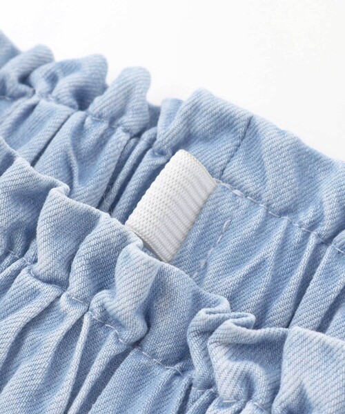 SLAP SLIP(スラップスリップ)の「スカラップ7分丈デニム&ツイルパンツ(90~130cm)(その他パンツ・キッズ・ピンク/ブルー・100cm/110cm/130cm/120cm/90cm)」の12枚目の写真