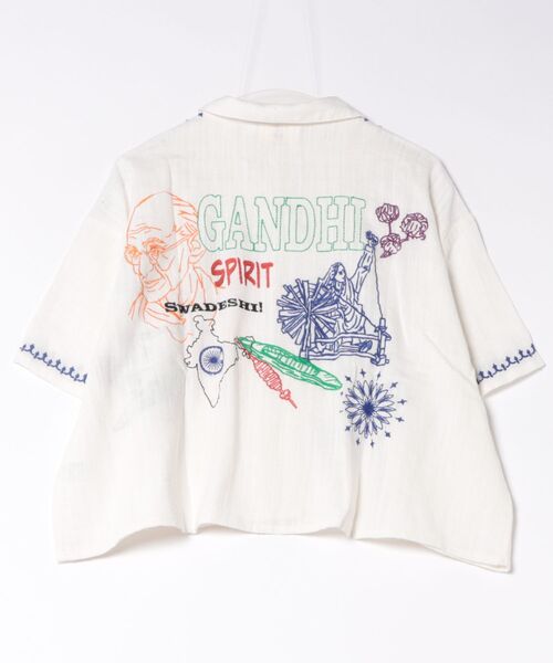 チチカカ(チチカカ)の「Rico 世界の偉人刺繍シャツ(シャツ/ブラウス・レディース・その他1/その他3/その他2・FREE)」の4枚目の写真