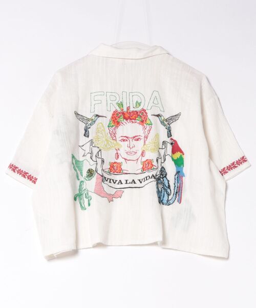 チチカカ(チチカカ)の「Rico 世界の偉人刺繍シャツ(シャツ/ブラウス・レディース・その他1/その他3/その他2・FREE)」の5枚目の写真