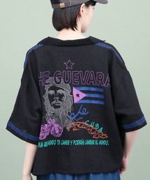 チチカカ（チチカカ）の「Rico 世界の偉人刺繍シャツ（シャツ/ブラウス）」