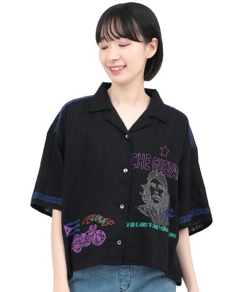 チチカカ(チチカカ)の「Rico 世界の偉人刺繍シャツ(シャツ/ブラウス・レディース・その他1/その他3/その他2・FREE)」の10枚目の写真