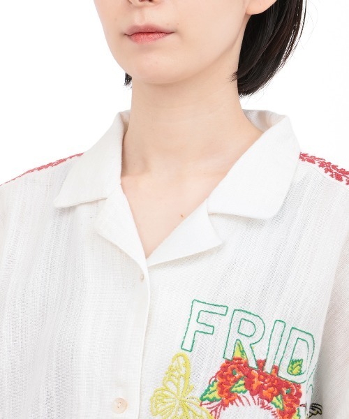 チチカカ(チチカカ)の「Rico 世界の偉人刺繍シャツ(シャツ/ブラウス・レディース・その他1/その他3/その他2・FREE)」の12枚目の写真