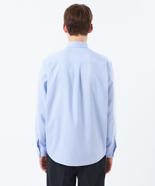 MACKINTOSH PHILOSOPHY(マッキントッシュ フィロソフィー)の「トロッター レギュラーカラースナップ 無地/チェック(シャツ/ブラウス・メンズ・ライトブルー/チャコールグレー/ホワイト・40/38)」の9枚目の写真