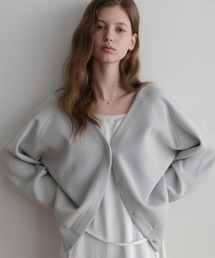 even knit Cardigan (sky)