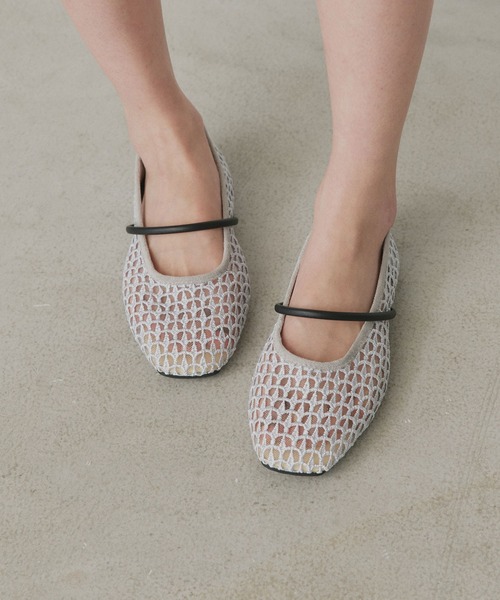 ad thie(アドティエ)の「メッシュ メリージェーン パンプス(パンプス・レディース・ライトグレー/ブラック・LARGE/MEDIUM)」の11枚目の写真