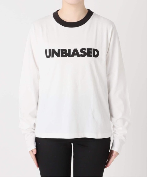 JOURNAL STANDARD(ジャーナルスタンダード)の「■《追加3》UNBIASEDロングスリーブ Tシャツ(Tシャツ/カットソー・レディース・シルバー/ホワイト・FREE)」の12枚目の写真