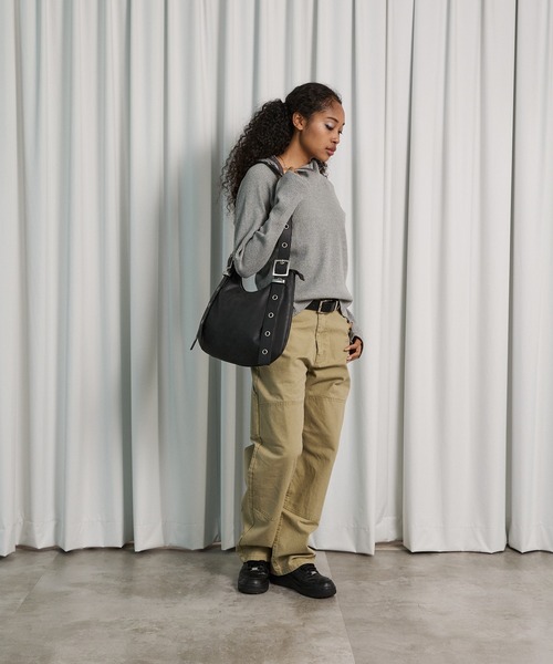 FTW（エフティダブリュー）の「EYELET 2WAY BAG（ショルダーバッグ・レディース・ブラック・FREE）」の7枚目の写真