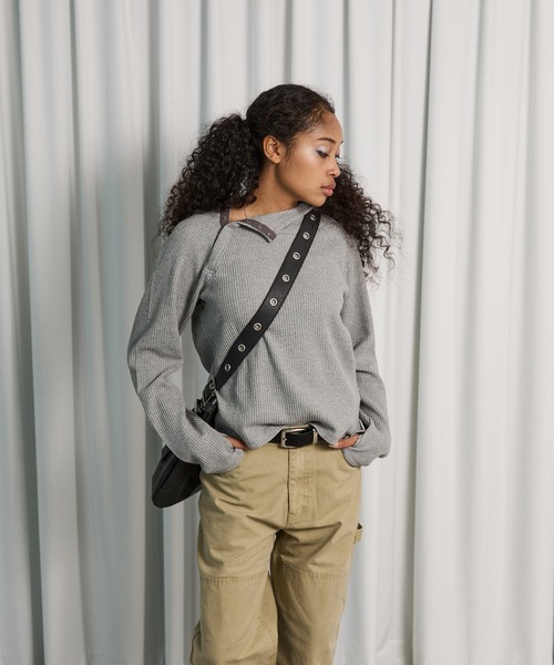 FTW（エフティダブリュー）の「EYELET 2WAY BAG（ショルダーバッグ・レディース・ブラック・FREE）」の3枚目の写真