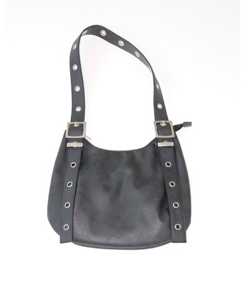 FTW（エフティダブリュー）の「EYELET 2WAY BAG（ショルダーバッグ・レディース・ブラック・FREE）」の10枚目の写真