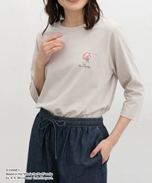 【UVカット】プーさん/7分袖Tシャツ