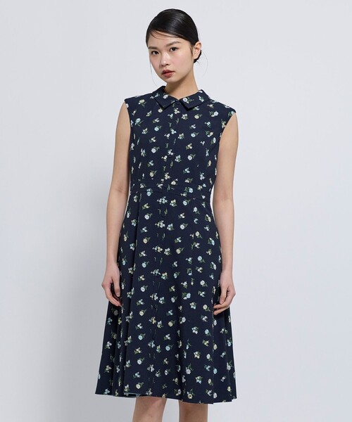 TOCCA(トッカ)の「BOOM POP ドレス(ワンピース・レディース・ネイビー系7/グレー系7・0/2/4/6/00)」の2枚目の写真