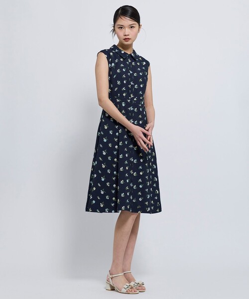 TOCCA(トッカ)の「BOOM POP ドレス(ワンピース・レディース・ネイビー系7/グレー系7・0/2/4/6/00)」の9枚目の写真