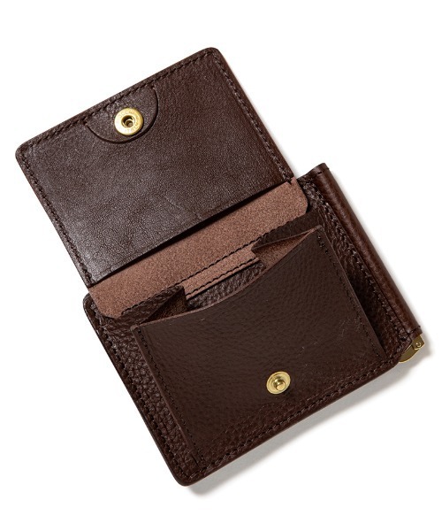 430(フォーサーティ)の「mko13580- RF CLIP WALLET クリップウォレット(26-116)(財布・メンズ・ブラック/ブラウン・FREE)」の10枚目の写真