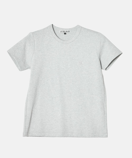LE CIEL BLEU(ルシェルブルー)の「"LE"フィットTシャツ / "LE" Fitted T-Shirt(Tシャツ/カットソー・レディース・オフホワイト/グレー/ブラック・36)」の14枚目の写真