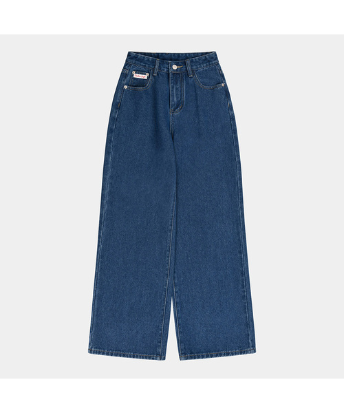 PIGMENT（ピグメント）の「[S.M.L.XL][EVERFIT]長持ちデニム (CCDP251250)（デニムパンツ・レディース・ダークブルー/ブルー/ライトブルー・SMALL/MEDIUM/LARGE/X-LARGE）」の3枚目の写真