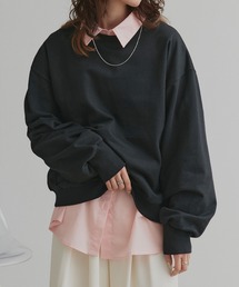 オーバーサイズ スウェット プルオーバー