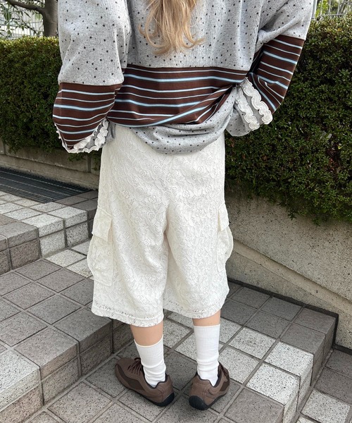 WC(ダブル シー)の「レースカーゴハーフパンツ(その他パンツ・レディース・ホワイト・FREE)」の16枚目の写真
