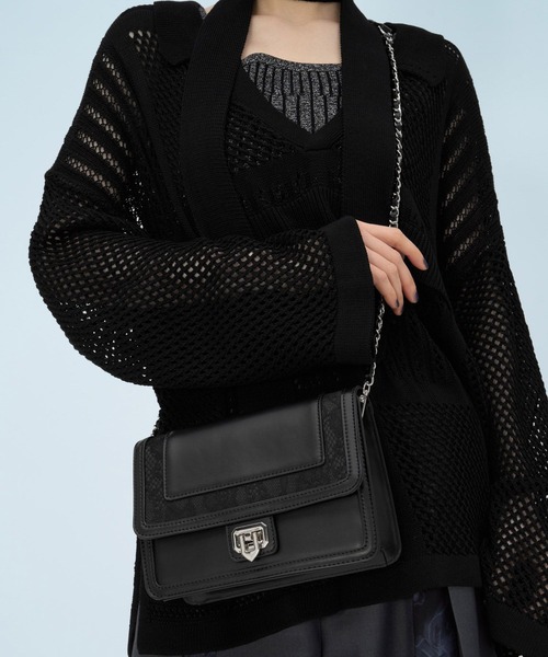 HARE(ハレ)の「レースキリカエショルダーバッグ(HARE)(ショルダーバッグ・レディース・ブラック・FREE)」の1枚目の写真