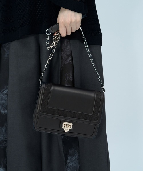 HARE(ハレ)の「レースキリカエショルダーバッグ(HARE)(ショルダーバッグ・レディース・ブラック・FREE)」の8枚目の写真