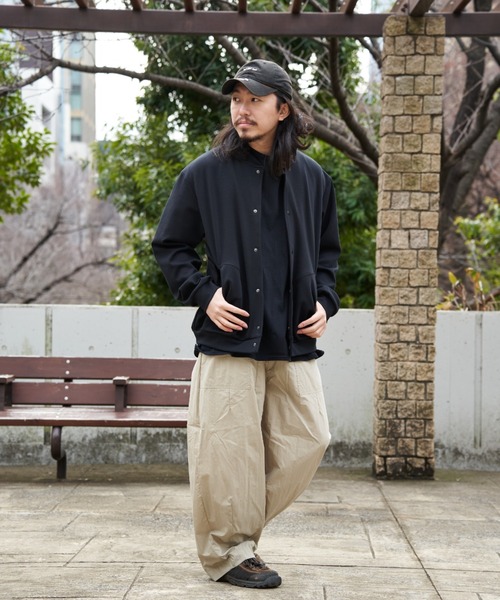 NO NEED（ノーニード）の「ストレッチボタンカーデ（Tシャツ/カットソー・メンズ・ブラック/ネイビー/グレー系その他・LL）」の9枚目の写真