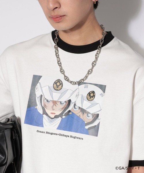 PBLIM（ページボーイリム）の「【名探偵コナン】アソートリンガーTシャツ【PBLIM】（Tシャツ/カットソー・レディース・ホワイト系1/ホワイト系2/ホワイト系3・FREE）」の10枚目の写真